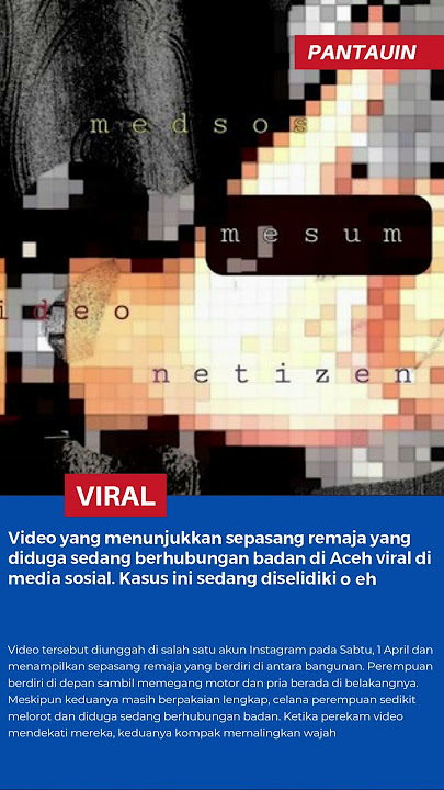 viral!!! vidio mesum remaja aceh #beritaterkini #beritaterbaru #aceh