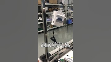 Achieve perfection in window cleaning with our new four-spray robot.#OEM #USA #ODM #Factory #robot