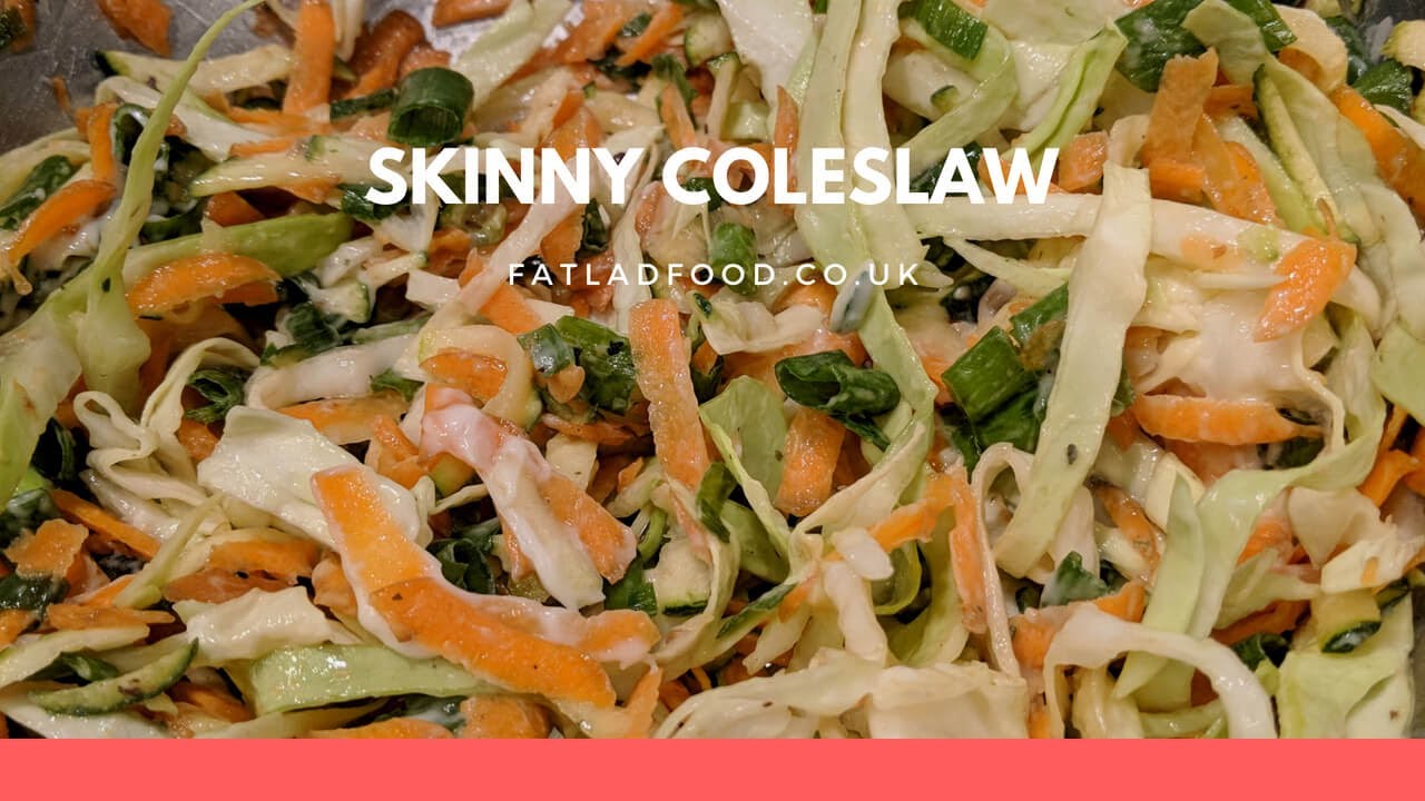 Low Calorie Healthy Coleslaw YouTube