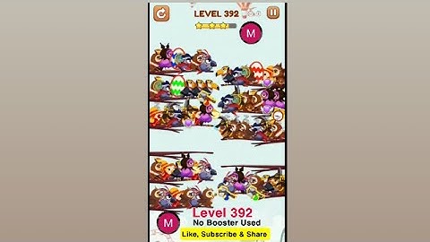 #bird #sort 2 #color #puzzle 392 #level #birdsort #colour #gaming #viral #trending #shorts #solution