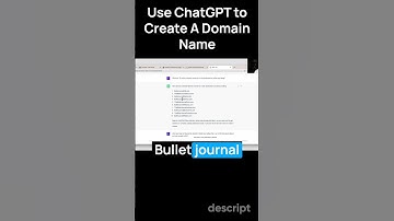 #ChatGPT CAN FIND GREAT DOMAIN NAMES #shorts