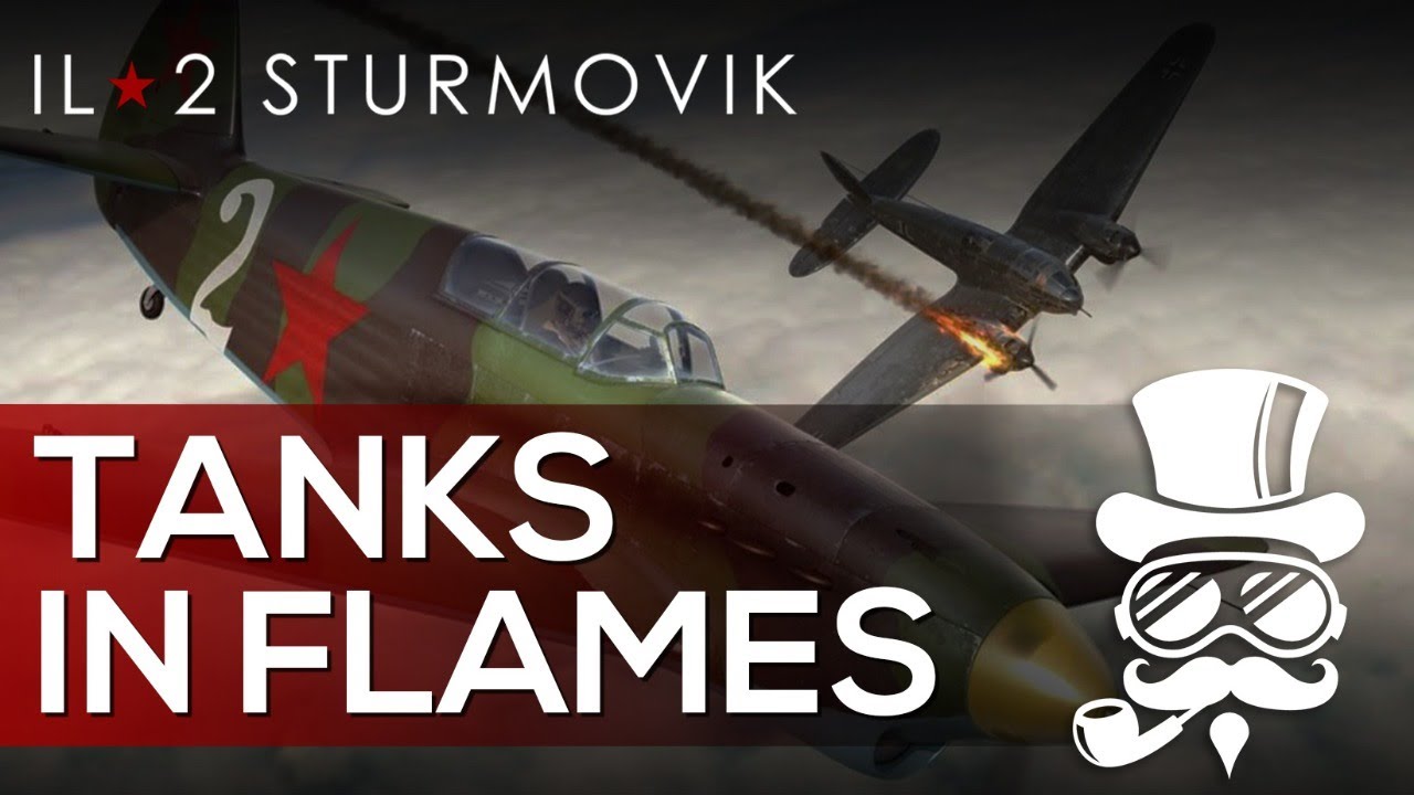 Ил-2: Tanks in Flames - Round #8 - продолжаем пытаться летать на Як-1