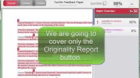 How to get feedback from your instructor on assignments submitted to TurnItIn