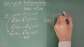 Conjugate antisymmetry, for IES GATE, electrical and electronics engineering! Lecture-15.
