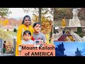 அமெரிக்காவின்🛕கைலாசம்~பிரம்மாண்ட மலை கோவில் 💢Famous Shiva Temple in North Carolina~Family Traveler