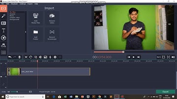 How To Replace Background In a Video! Movavi Video Editor