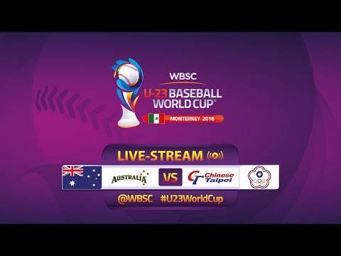 No. 4 Chinese Taipei v No. 13 Australia - U-23 Baseball World Cup 2016 - Gm 14