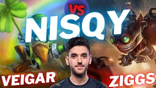 NISQY | VEIGAR VS ZIGGS | MID GAMEPLAY | Patch 15.13 / Season 15 | #LeagueofLegends