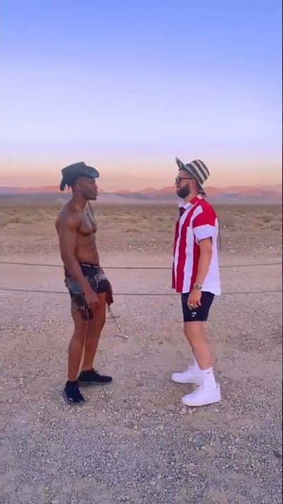 KSI and JOSH dancing in the desert🏜(TikTok) #shorts #sidemen #ksi #josh #dance