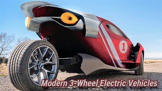 Modern 3-Wheel Electric Vehicles | 7 of the best 3-wheelers in the world