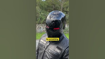This Guy Wears an Iron Man Helmet Instead of a Motorcycle Helmet! 🔥