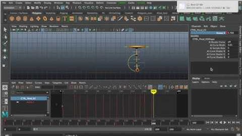 [Watch Me Work] Maya: Pendulum Swing --speed animating--