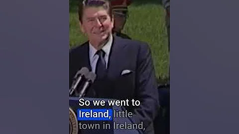 Reagan's Humor - Murphy the Spy #shorts #spies #Ireland #military #code #recognition