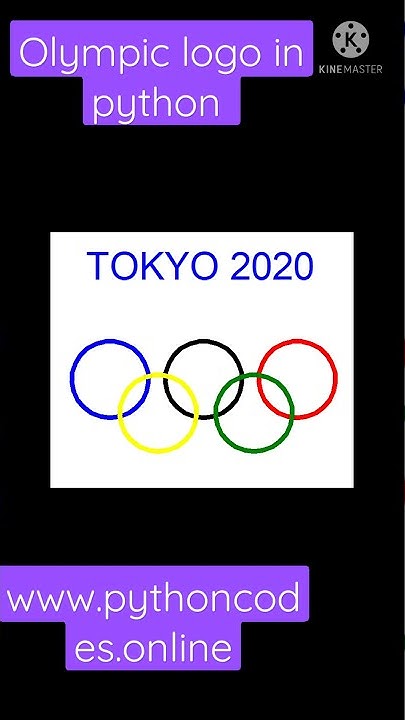 OLYMPIC LOGO IN PYTHON | HOW TO CREATE OLYMPIC LOGO IN TURTLE IN PYTHON ...