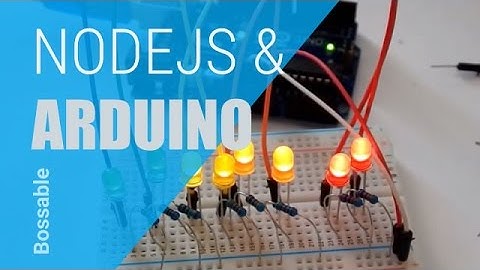 Getting flashy with NodeJS and Arduino UNO