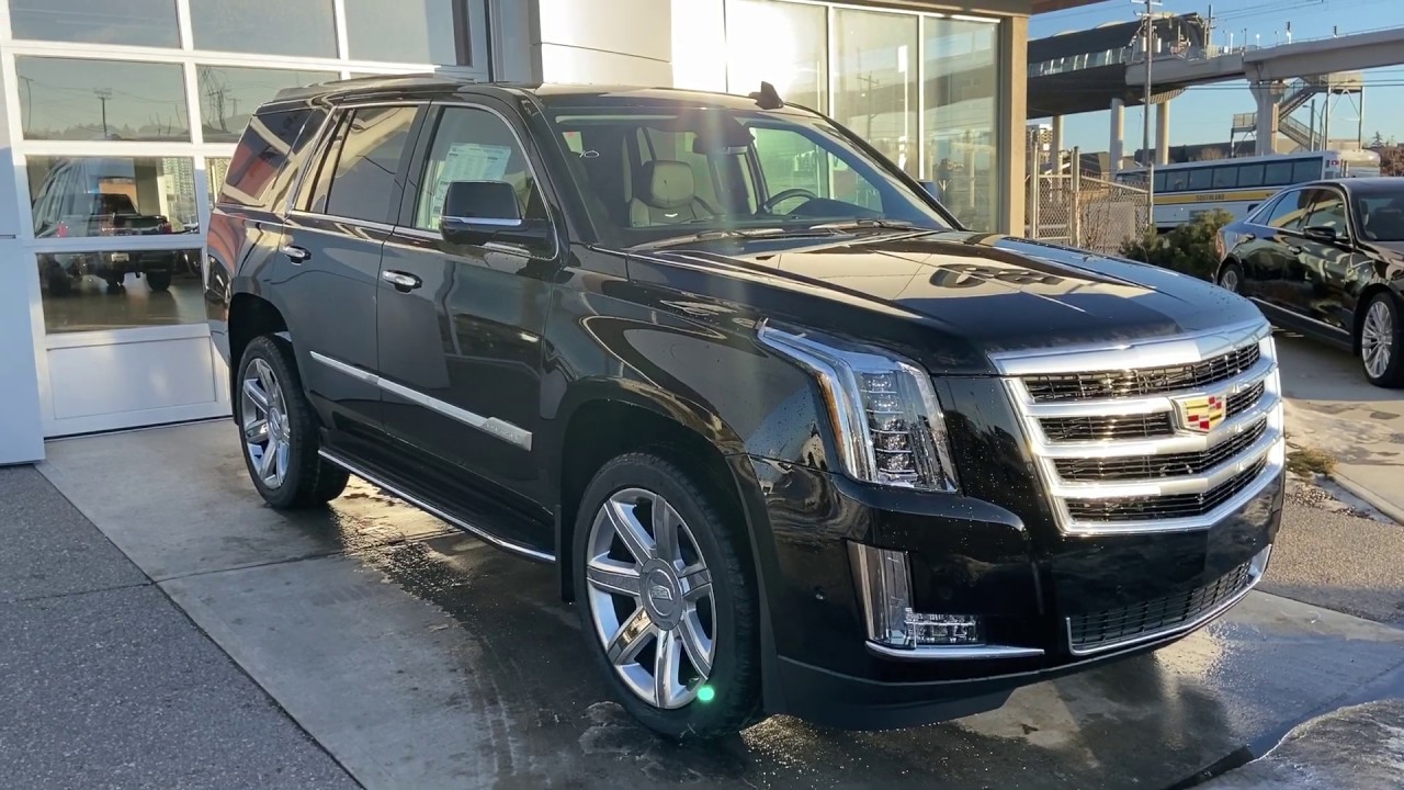 New Black 2020 Cadillac Escalade Luxury Review - GSL GM City | Calgary