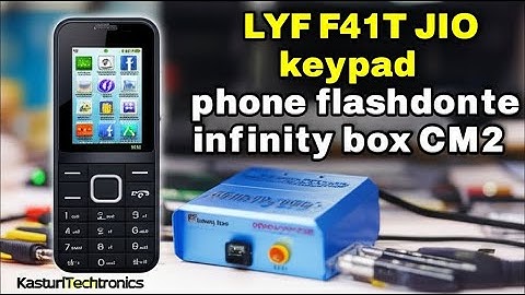 LYF F41T Jio Flash Done ✅ | Infinity CM2 Tool | Full Flashing Guide | Kasturi Techtronics