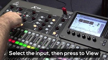 How To Get Started Quickly on a Behringer X32 - Part 1, First Glance