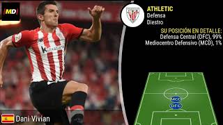 Vivian  (Athletic Club): Trayectoria, posiciones y habilidades