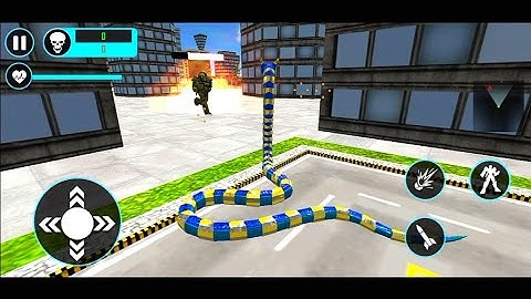 Anaconda Robot Car Transform - War Robot Games - Android Gameplay Part 2