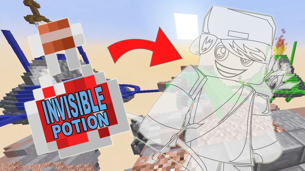 Invisible Potion Challenge In Bed Wars Minecraft Gamer Chad - the minions adventure obby in roblox gamer chad plays youtube