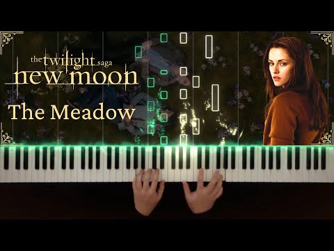 The Meadow - Twilight Saga New Moon - Alexandre Desplat - Piano Cover / Tutorial