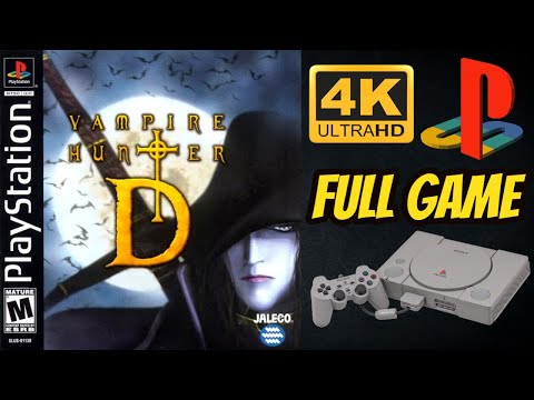 Vampire Hunter D | PS1 | 4K60ᶠᵖˢ UHD🔴| Longplay Walkthrough Playthrough Full Movie Game