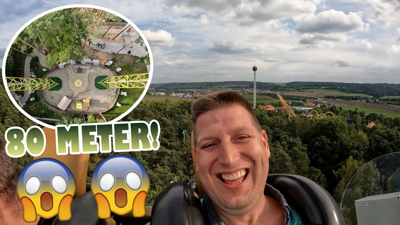 80 METER IN DE LUCHT GESCHOTEN WORDEN MET 4 KABELTJES!!!