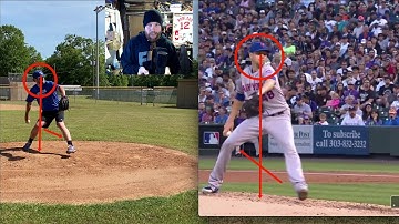 Corkscrew Drive Leg Hip + Delay IR w/ Arm Raise - Pitching Mechanics Breakdown