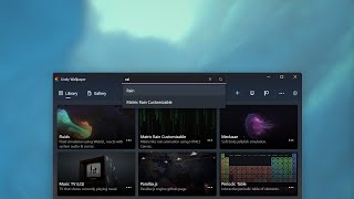 Lively v2.0.6.5 Update - Search, New Wallpapers and UI Enhancements screenshot 4