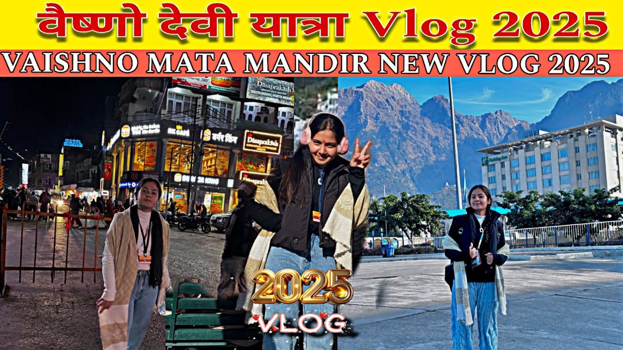 Vaishno Devi Darshan 2025 ♥️ with @Saloni_kattal NEW VLOG