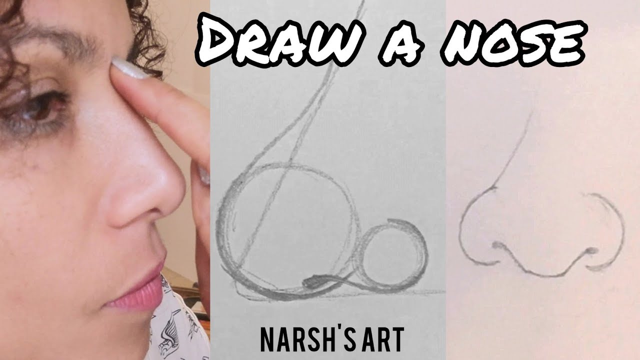 How to draw a nose 👃 • • • #art #artwork #draw #drawing #sketch #cartoon  #anime #nose #artist | Instagram