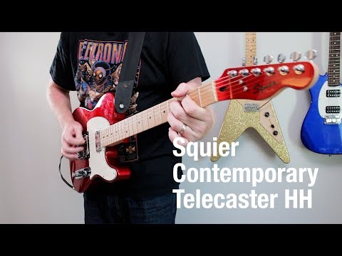 Squier Contemporary Telecaster HH - Demo and Overview