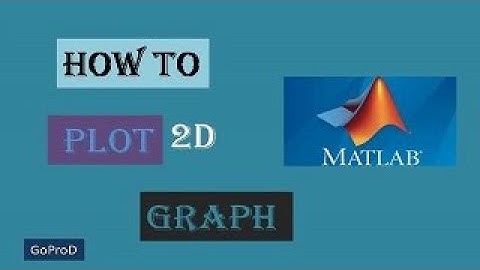 How to Plot 2D Graph in MATLAB | Tutorial-1