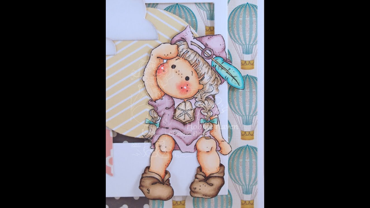 Beanstalk Tilda Copic Coloring Card Kit - YouTube