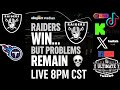 🎙️ 🏴‍☠️ Raiders Finally Get a Win! | Titans Recap, Locker Room Drama &amp; What’s Next?