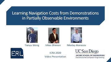 ICRA video presentation - Learning Navigation Costs from Demonstration