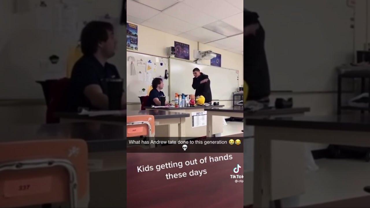 Kid In School Thinks He S Andrew Tate