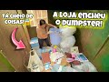 A loja encheu o dumpster dos Estados Unidos de coisas!😱