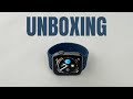 Abyss blue braided solo loop apple watch band unboxing  review