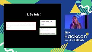 MLH Hackcon VII: How to Write Awesome Emails - Elena Lape