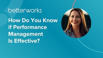 How Do You Know if Performance Management Is Effective?