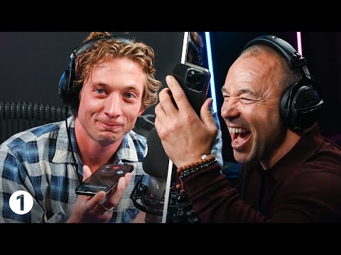 Jeremy Allen White Stephen Graham Call Their Famous Friends Are They Sitting Or Standing  Jeremy Allen White Stephen Graham Call Their Famous Friends Are They Sitting Or Standing