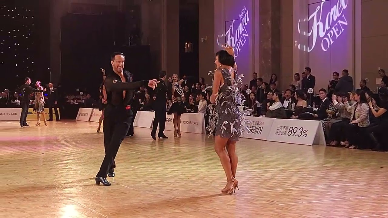 Massimo Arcolin & Laura Arcolinova Rumba Korea Open Latin Korea Open 2024 championship