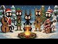 Black Cats Christmas Swing by the Bonfire: Uplifting Jazz for Happy Work