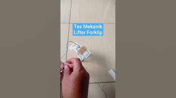 Tes mekanik Naik turun Forklift Robot transporter #forklift #fyp #forklip #lift #fb #reel #short