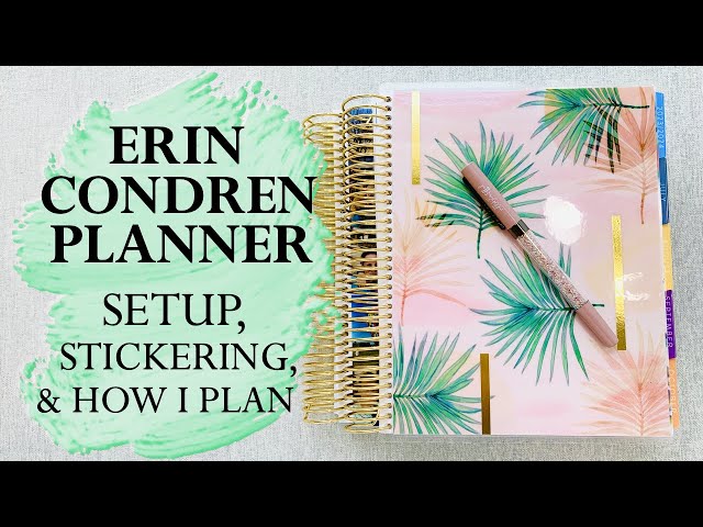 PlannerKate Sticker Testing and the New Erin Condren 2022-23 LifePlanners