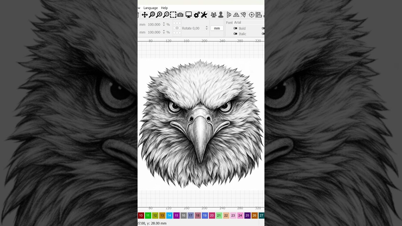 Acmer P1 S Pro Change DPI Settings for engraving images