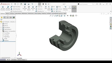How to Use Revolved Tool in SolidWorks | Step by Step Tutorial-03