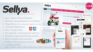 Sellya - Responsive WooCommerce Theme | Themeforest Website Templates and Themes